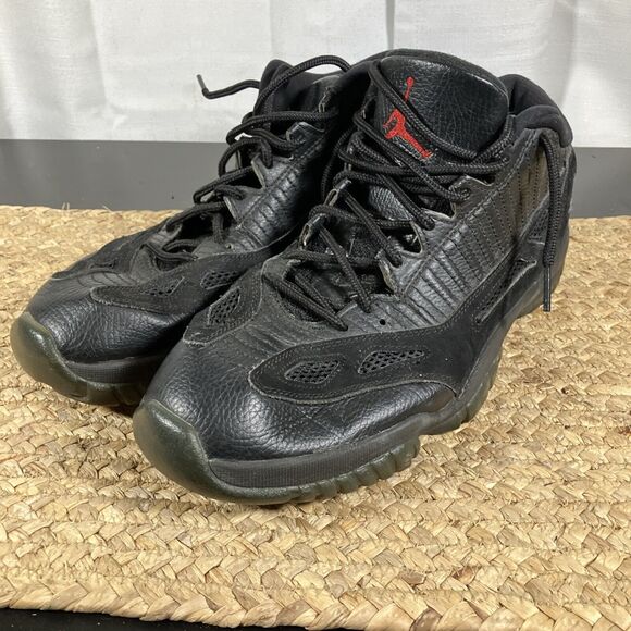 2015 NIKE AIR JORDAN 11 LOW IE REFEREE SZ 10.5 306008-003 BASKETBALL SNEAKERS - Picture 6 of 11